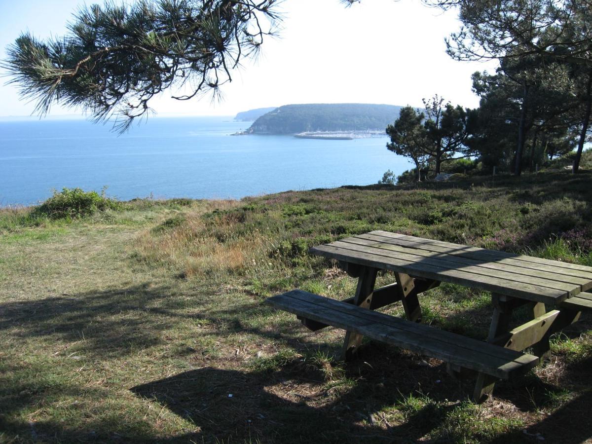 Le Cabestan, Appartement Proche Plage Morgat 크로종 외부 사진